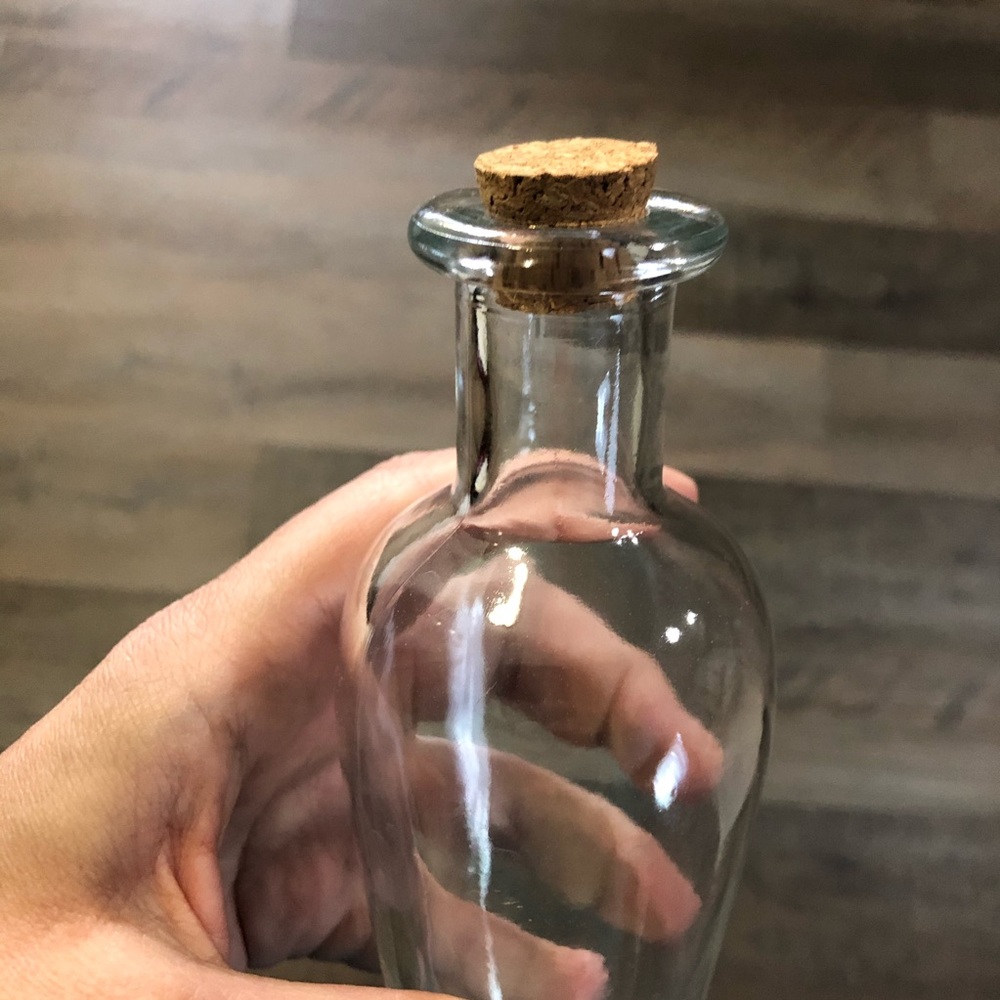 2 Corked Glass Bottles - Picture 4 of 5